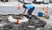 Autarquia fez adaptações e reforços na estrutura para diminuir as chances de o problema voltar a ocorrer (Foto: Divulgação/Semae)