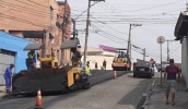 Rua Coronel Cardoso de Siqueira será contemplada dentro do programa de recapeamento em dois trechos e o primeiro deles foi finalizado nesta sexta-feira