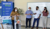 A gerente-regional do Sebrae-SP, Gilvanda Figueroa, lembrou que a nova unidade do Sebrae Aqui facilitará o acesso dos moradores da região de Jundiapeba aos serviços (Divulgação/PMMC)