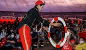 Fundo Social levou 300 pessoas, em sua maioria crianças, à sessão do Circo Stankowich; Assistência Social levou outras 210 assistidas por entidades