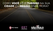 Pesquisa avalia a percepção dos munícipes sobre o turismo local e é importante ferramenta para o planejamento de futuras ações