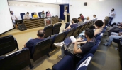Câmara Municipal recebeu a equipe técnica da Secretaria Municipal de Saúde para a prestação de contas do 3º quadrimestre de 2021 (Diego Barbieri/CMMC)