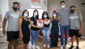 Mogi Basquete cedeu ao Fundo Social quatro bolsas da escola CNA, para jovens em situação de vulnerabilidade, atendidos por instituições cadastradas (Foto: Pedro Chavedar/PMMC).
