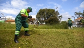 O Cidade Bonita é um mutirão de zeladoria realizado de forma contínua pela Secretaria de Infraestrutura Urbana, conforme o plano de zeladoria (Pedro Chavedar/ PMMC)