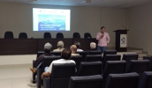 Secretário municipal de Planejamento e Urbanismo, Claudio de Faria Rodrigues, comandou reunião na terça-feira (23/3), na Associação de Engenheiros e Arquitetos (Divulgação/SMPU)