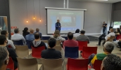 Secretário Gabriel Bastianelli lembrou a participação da Prefeitura de Mogi das Cruzes, com o Programa de Incubação, para o desenvolvimento dos produtos das GovTechs (Divulgação)