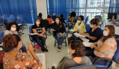 O 1º Encontro de Trabalho de Planejamento Estratégico da Rede Socioassistencial de Proteção Social Básica foi realizado nesta quarta-feira, na Escola de Governo e Gestão