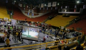 Campeonato de Robótica RSM Challenge reuniu cerca de 550 competidores no Ginásio Municipal Professor Hugo Ramos, durante os três dias de evento (Divulgação)