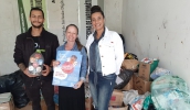 Fundo Social faz entrega da campanha CICLOS para a Sociedade Amigos de Taiaçupeba