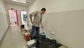 Unidades escolares receberam serviços de manutenção e zeladoria em abril (Divulgação)