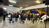 Evento conto com a apresentação da Orquestra Itapety Wind Ensemble e a participação dos alunos do projeto Pequenos Músicos... Primeiros Acordes na Escola. (Divulgação/PMMC)
