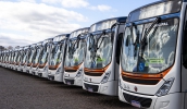 Com 34 novos ônibus, frota é renovada e tem menor idade média do Estado