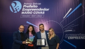 Mogi das Cruzes conquistou o Prêmio Sebrae Prefeito Empreendedor na Categoria Inovação e Sustentabilidade, com o projeto Mogi Tech Gov Experience (Pedro Chavedar/PMMC)