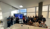 A equipe de Supervisão de Ensino apresenta aos novos diretores as dimensões da gestão escolar na rede municipal de ensino de Mogi das Cruzes. (Divulgação/PMMC)