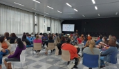 A programação também contou com um momento de escuta dos profissionais. (Divulgação/PMMC)