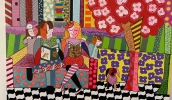 O Centro Cultural recebe nesta sexta-feira (05/08), a partir das 16h, a exposição "Passos: a arte colorindo a vida", com a coletânea de pinturas de Angela Lucareski (Divulgação/PMMC)