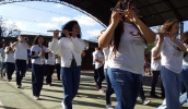 A banda, mais conhecida como FANCAB (Fanfarra Cláudio Abraão), já conquistou muitos troféus e foi destaque em eventos da cidade. (Divulgação/PMMC)