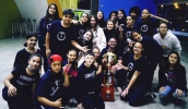 A EM Profª Maria Eugênia, que faz parte do projeto Pra ver a Banda Passar, conquistou o vice-campeonato em sua primeira competição e participará do evento. (Divulgação/PMMC)