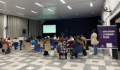 Nesta semana, os participantes assistiram ao filme "Volume Vivo: De onde vem a água" e desenvolveram uma atividade em grupo com base na exibição (Divulgação/SVMA)