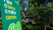 Vila Dignidade recebe programa da Ecopistas para a revitalização da horta local