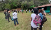 Educadores Ambientais desenvolvem atividades no Parque Municipal