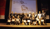 Cerimônia de encerramento do Caqui Inova teve a premiação do concurso para a escolha do selo de cinco anos do Polo Digital de Mogi das Cruzes (Pedro Chavedar/PMMC)