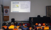 Durante a capacitação, os agentes de Defesa Civil recebem treinamento para a Operação Verão, que acontece durante o período de chuvas (Pedro Chavedar/PMMC)