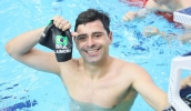 Atleta mogiano é pentacampeão em Mundial de Natação para Síndrome de Down, em Portugal