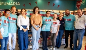 Fundo Social de Mogi recebeu mais de 10 toneladas de alimentos arrecadadas durante a 11ª edição da Caminhada Kobayashi (Pedro Chavedar/ PMMC)