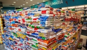 Fundo Social de Mogi recebeu mais de 10 toneladas de alimentos arrecadadas durante a 11ª edição da Caminhada Kobayashi (Pedro Chavedar/ PMMC)