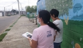 Técnicos fazem levantamento de dados no Jardim Aeroporto para projetos voltados à primeira Infância