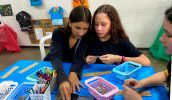 Pais e familiares puderam acompanhar e participar das atividades desenvolvidas pelos alunos. (Divulgação/PMMC)