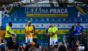 Na próxima segunda-feira (28/11) o Largo do Rosário recebe novamente o "Hexa na Praça", com telão de 32 m² e atração musical (Pedro Chavedar/PMMC)