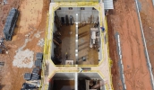 ETE Fazenda Rodeio é um investimento de R$ 23 milhões; obra é acompanhada pelo Semae, que assumirá operação da unidade (Foto: Divulgação/Semae)