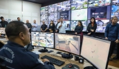 Prefeito Caio Cunha destacou a importância do investimento em inteligência e tecnologia para melhorar a segurança nas escolas e no município (Divulgação/PMMC)