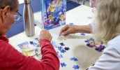 Centro Dia do Idoso completou sete anos de funcionamento com dia especial repleto de atividades recreativas e sociais para as pessoas idosas atendidas (Warley Kenji/ PMMC)