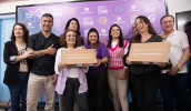 Mil chromebooks serão entregues para professores e poderão ser levados para casa para planejamento das atividades a serem aplicadas com os alunos também nas lousas interativas. (Warley Kenji/PMMC)