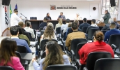 Na tarde desta terça-feira (30) foram nomeados os novos membros do COMPHAP , para a gestão de 2023 a 2025, no auditório da Prefeitura de Mogi das Cruzes (Divulgação/PMMC)