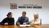 Na tarde desta terça-feira (30) foram nomeados os novos membros do COMPHAP , para a gestão de 2023 a 2025, no auditório da Prefeitura de Mogi das Cruzes (Divulgação/PMMC)