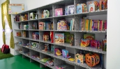 A nova creche recebeu o novo acervo de livros da Secretaria Municipal de Educação. (Divulgação/PMMC)