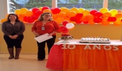 A secretária adjunta de Saúde, Rosângela Cunha, conduziu evento em comemoração aos 10 anos do Banco de Leite Humano