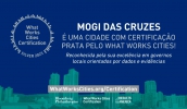 Mogi das Cruzes recebe certificação internacional de excelência de uso de dados na gestão pública