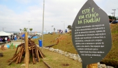Equipamento foi construído em grande parte com materiais naturais e é voltado para moradores dos bairros localizados no entorno (Divulgação/PMMC)