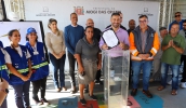 Ordem de Serviço da obra para contenção de encosta no Jardim Piatã é assinada(Divulgação/PMMC)
