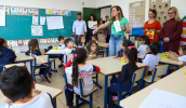 Com professoras especializadas, as atividades são oferecidas de acordo com o conteúdo trabalhado em sala de aula. (Divulgação/PMMC)