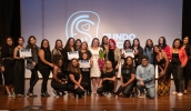 O Fundo Social de Mogi das Cruzes fez, na noite desta quinta-feira, a entrega de certificados do módulo 3 do ano dos cursos profissionalizantes; 541 pessoas se capacitaram (Divulgação/ PMMC)
