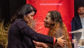 A vice-prefeita, Priscila Yamagami, prestigiou a cerimônia, parabenizou os alunos e destacou que a Prefeitura segue à disposição para prestar apoio a todos que precisam (Divulgação/ PMMC)