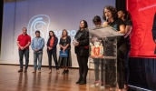 O Fundo Social de Mogi das Cruzes fez, na noite desta quinta-feira, a entrega de certificados do módulo 3 do ano dos cursos profissionalizantes; 541 pessoas se capacitaram (Divulgação/ PMMC)