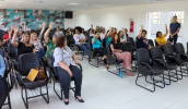 Novos membros para a gestão 2023/2025 do Conselho Municipal do Idoso tomaram posse na manhã desta terça-feira, no auditório do prédio-sede da Prefeitura (Divulgação/ PMMC)