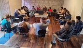 Formação foi realizada com os representantes das escolas que foram premiadas com composteiras nos Jogos Escolas da Sustentabilidade (JES) (Divulgação/PMMC)